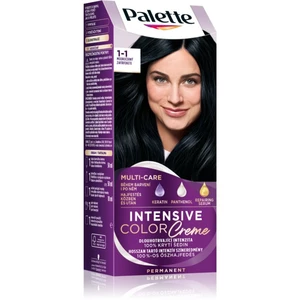 Schwarzkopf Palette Intensive Color Creme permanentná farba na vlasy odtieň 1-1 C1 Blue Black 1 ks