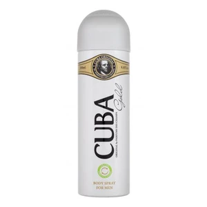 Cuba Gold 200 ml deodorant pro muže deospray Cuba Gold 200 ml deodorant pro muže deospray