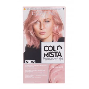 L´Oréal Paris Colorista Permanent Gel 60 ml barva na vlasy pro ženy Rose Gold na barvené vlasy; na všechny typy vlasů