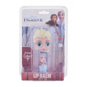 Disney Frozen II Elsa 3D 4 g balzám na rty pro děti Bubble Gum