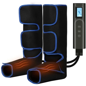 3-speed Heating Leg Massager Leg Physiotherapy Instrument Digital Display Screen 1.8M Line Length Pneumatic Device