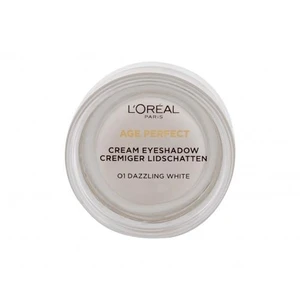 L´Oréal Paris Age Perfect Cream Eyeshadow 4 ml očný tieň pre ženy 01 Dazzling White