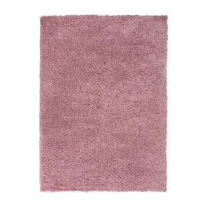 Tmavoružový koberec Flair Rugs Sparks, 80 × 150 cm