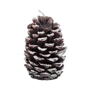 Vianočná sviečka Ego Dekor Pinecone, výška 10 cm