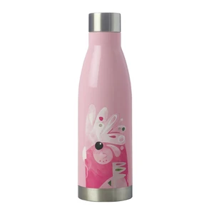 Ružová antikoro termo fľaša Maxwell & Williams Pete Cromer Galah, 500 ml