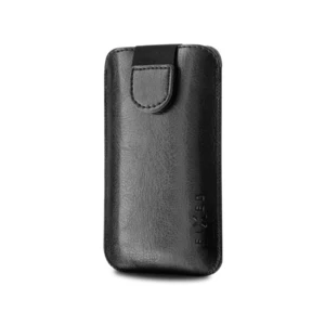Puzdro na mobil FIXED Soft Slim, velikost L (RPSOS-001-L) čierne univerzálne puzdro • materiál umelá koža • rozmery 122 × 63 × 9,9 mm • uzatváranie na