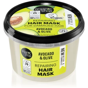 Organic Shop Avocado & Olive regenerační maska na vlasy 250 ml