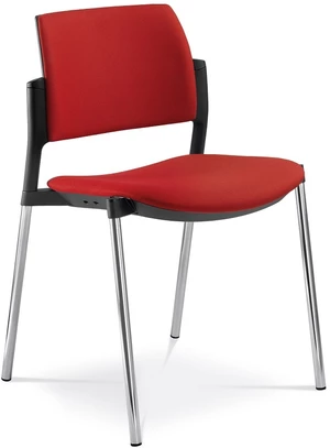 LD SEATING konferenční židle DREAM+ 103BL-N4, kostra chrom