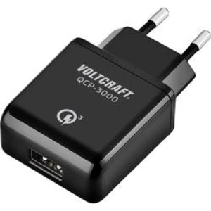USB nabíječka VOLTCRAFT VC-11342765, nabíjecí proud 3000 mA, černá