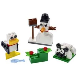 11012 LEGO® CLASSIC Kreativní stavebnice s bílými kameny