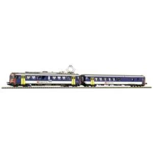 PIKO 96856 Dvoudílný motorový vůz RBE 4/4 NPZ H0 + řídicí vůz SBB Jednofázový