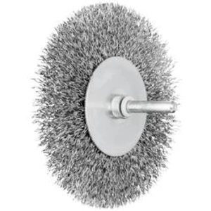 Kulatý kartáč KŮŇ 100 x 25 mm, tloušťka drátu 0,3 mm S ø dříku 6 mm PFERD POS RBU 10010/6 ST 0,30, 43701018, 10 ks