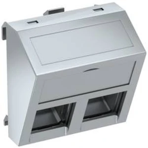 Kryt nosič datové techniky (š x v x h) 45 x 45 x 26 mm OBO Bettermann 6119290 1 ks hliník