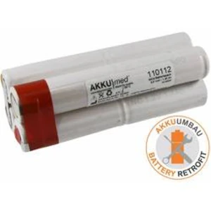Akumulátor pro lékařské přístroje Akku Med Náhrada za originální akumulátor GA626-1400 9.6 V 1400 mAh