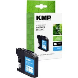 KMP Ink náhradní Brother LC-22UC kompatibilní azurová B73C 1536,4003