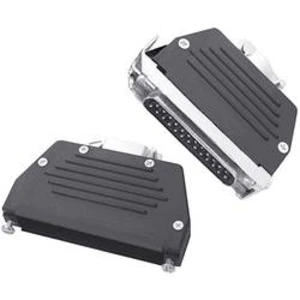 D-SUB pouzdro encitech ED-DS15S-K 2801-0101-02, pólů 15, plast, černá, 1 ks
