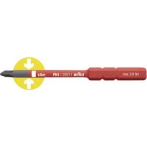 Křížový PH výměnné bity s rukojetí dílna Wiha SoftFinish electric 34583, 75 mm