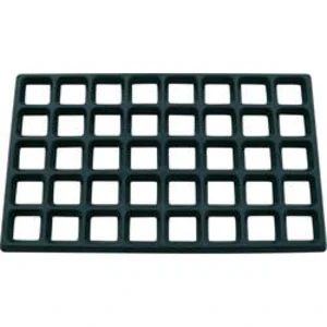 ESD montážní rohož mřížkovaná Bernstein 9-334, (d x š x v) 610 x 370 x 20 mm, černá