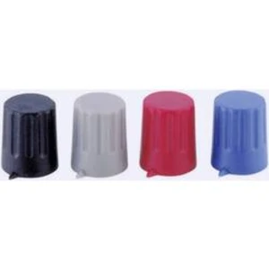 Otočný knoflík s ukazatelem TRU COMPONENTS TC-12/4/BL203, (Ø x v) 12 mm x 14 mm, modrá, 1 ks