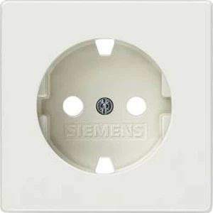 Zásuvka s ochranným kontaktem Siemens Delta bílá 5UH1065