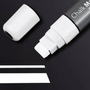 Sigel GL171 křídový popisovač , 5 mm, 15 mm, bílá, 1 ks/bal.