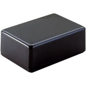 Plastové pouzdro Strapubox, (d x š x v) 72 x 50 x 26 mm, černá