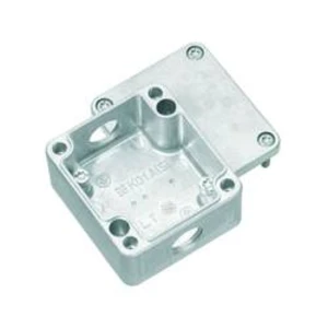 Instalační krabička Weidmüller KLIPPON K01 1M16AB CSS 8000004184, hliník, přírodní, 1 ks