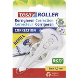 Tesa ROLLER 59976 doplňovací kazeta do korekčního válečku, 4.2 mm, 14 m, bílá, 1 ks