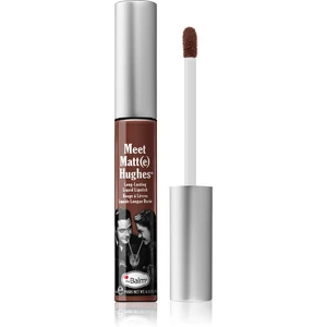 theBalm Meet Matt(e) Hughes Long Lasting Liquid Lipstick dlouhotrvající tekutá rtěnka odstín Trustworthy 7.4 ml