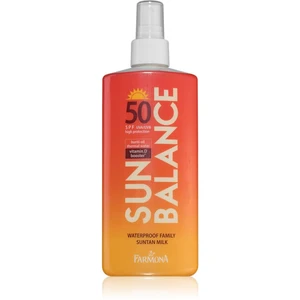 Farmona Sun Balance ochranné opalovací mléko pro celou rodinu SPF 50 200 ml