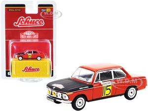 BMW 2002 115 Rally Monte Carlo (1969) 1/64 Diecast Model Car by Schuco &amp; Tarmac Works