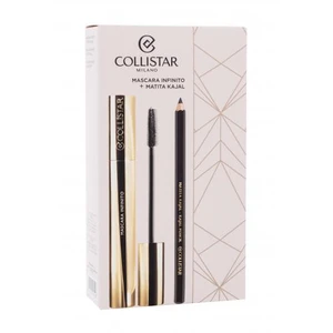 Collistar Infinito Set darčeková kazeta špirála Infinito 11 ml + ceruzka na oči Kajal Pencil 1,2 ml Black Extra Black objemová riasenka