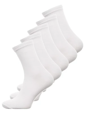 Bílé pánské ponožky Bolf X10022-5P 5 PACK