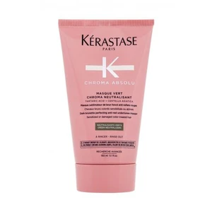 Kérastase Chroma Absolu Masque Vert Chroma Neutralisant 150 ml maska na vlasy pre ženy na farbené vlasy