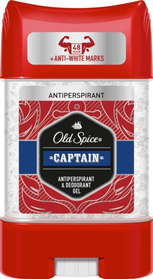 OLD SPICE CLEAR GEL CAPTAIN 70ML