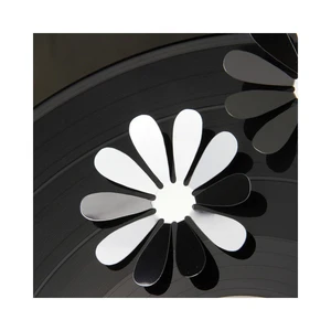 Sada 12 adhezívnych 3D samolepiek Ambiance Flowers Chic Mirror