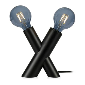 Čierna stolová lampa Markslöjd Simul