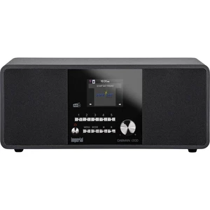 Imperial Dabman i200 internetové stolný rádio DAB+, FM AUX, USB, internetové rádio, DLNA, LAN   čierna