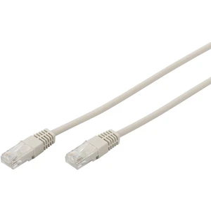 Digitus DK-1511-300 RJ45 sieťové káble, prepojovacie káble CAT 5e U/UTP 30.00 m sivá krútené páry 1 ks