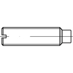 TOOLCRAFT  TO-5434989 závitový kolík M3 8 mm   100 ks