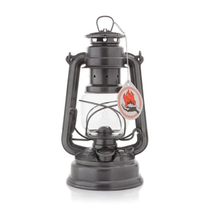 Lampa petrolejová FEUERHAND Baby Special 276 Eternity 25,5 cm SPARKLING IRON + Ochranný obal JUBÖ na petrolejovou lampu