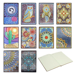 A5 Notebook Office Supplies Notepad Diary Planner Special Shaped Diamond Painting Notebook