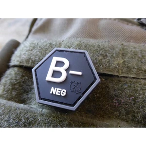 Nášivka JTG® krevní skupina B- (Barva: Swat)