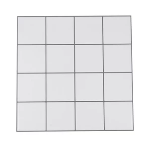 3D Tile Stickers Kitchen Bathroom Self-adhesive Wall Cover Decal Sticker 12''x12''
