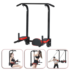 Pull Up Bar Wall Mount Chin Up Dip Station Power Tower Gym Home Fitness Sports