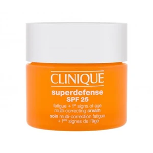 Clinique Superdefense Multi-Correcting SPF25 50 ml denný pleťový krém na všetky typy pleti; na mastnú pleť; na unavenú pleť; na dehydratovanu pleť