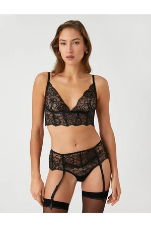 Koton Lace Bralette, Wireless Without Filling, Capsule