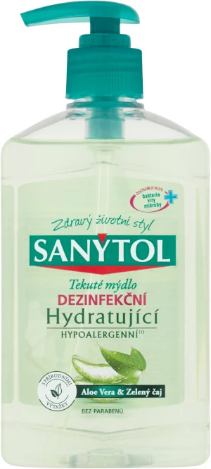 Sanytol Hydratující dezinfekční mýdlo 250 ml