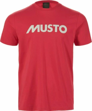 Musto Essentials Logo Cămaşă True Red L