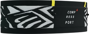 Compressport Free Belt Pro Black/White/Safety Yellow XL/2XL Běžecké pouzdro